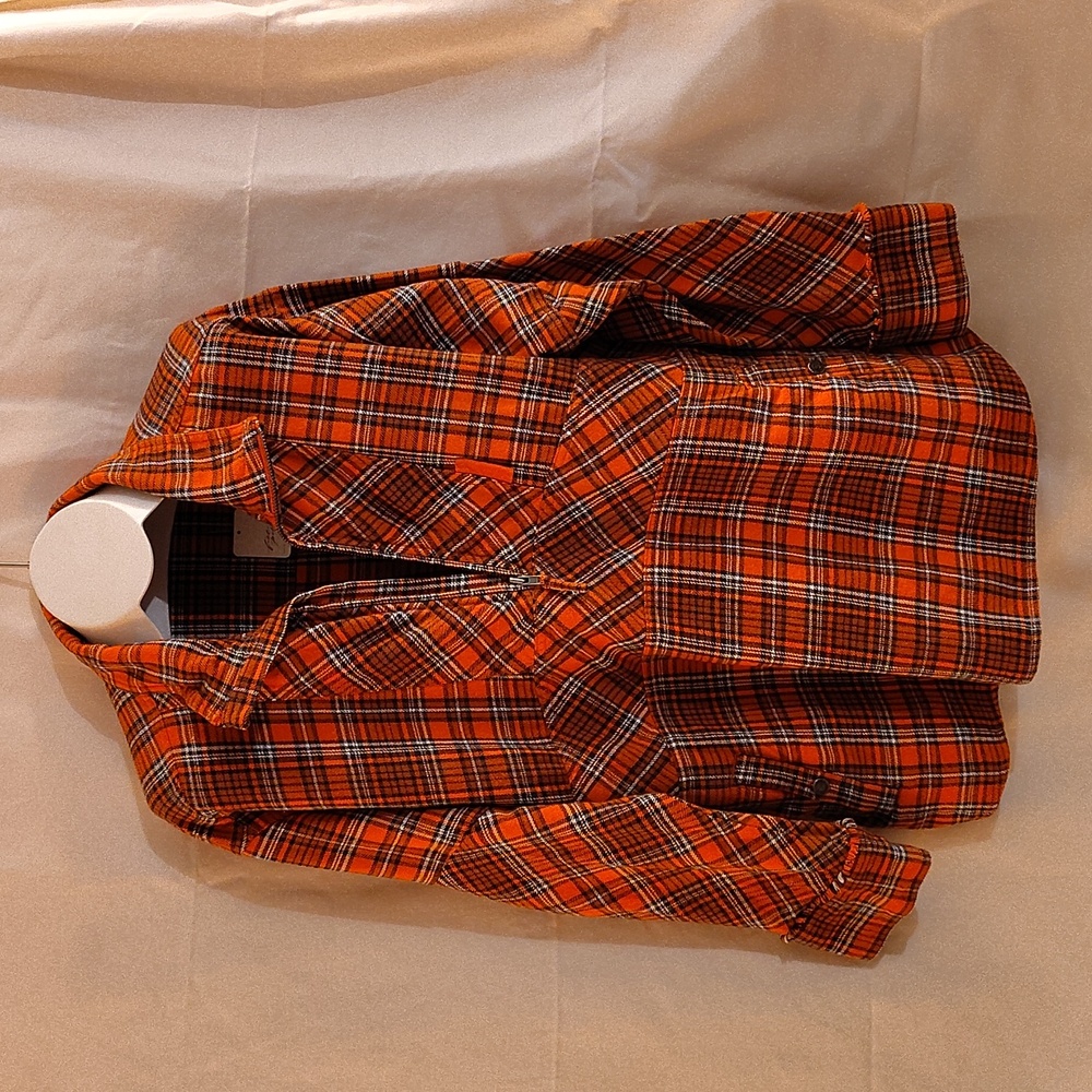 We The Free Red Plaid Pullover